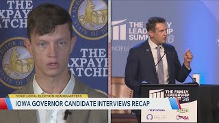 Zach Lahn and Rob Sand sit down for Iowa governor candidate interviews
