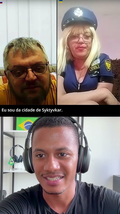 Ucraniana ignorante no ometv #shorts #ometv #poliglota - YouTube