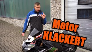 Kawasaki ZX10R mit KLACKERDEM Motor! | Motorrad klingt NICHT GESUND