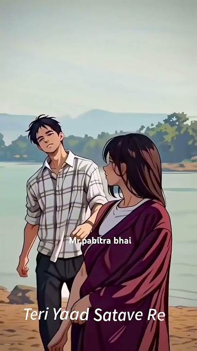 O sajni re animation status video. 🥰🥰🥰 ..... #@mrpabitrabhai #viral #animation. ....