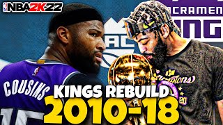 REBUILD NBA2K22 RECONSTRUINDO O KINGS DE 2010