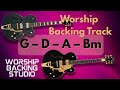 WORSHIP BACKING TRACK D Major | G – D – A – Bm | 50 BPM | Guitar Backing Track