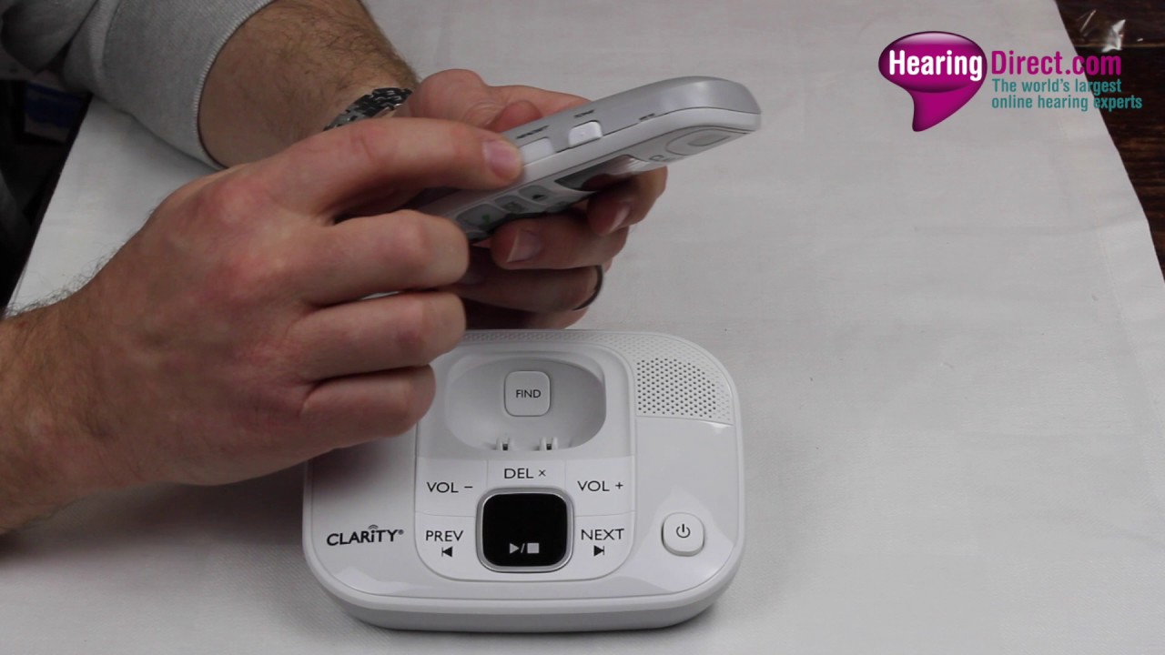 Clarity D714 Amplified Cordless Telephone Review YouTube