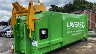 Lavelle’s NEW PDE Mobile Waste Compactor gets it's signage!