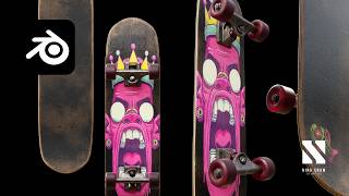 Skateboard | Blender Tutorial