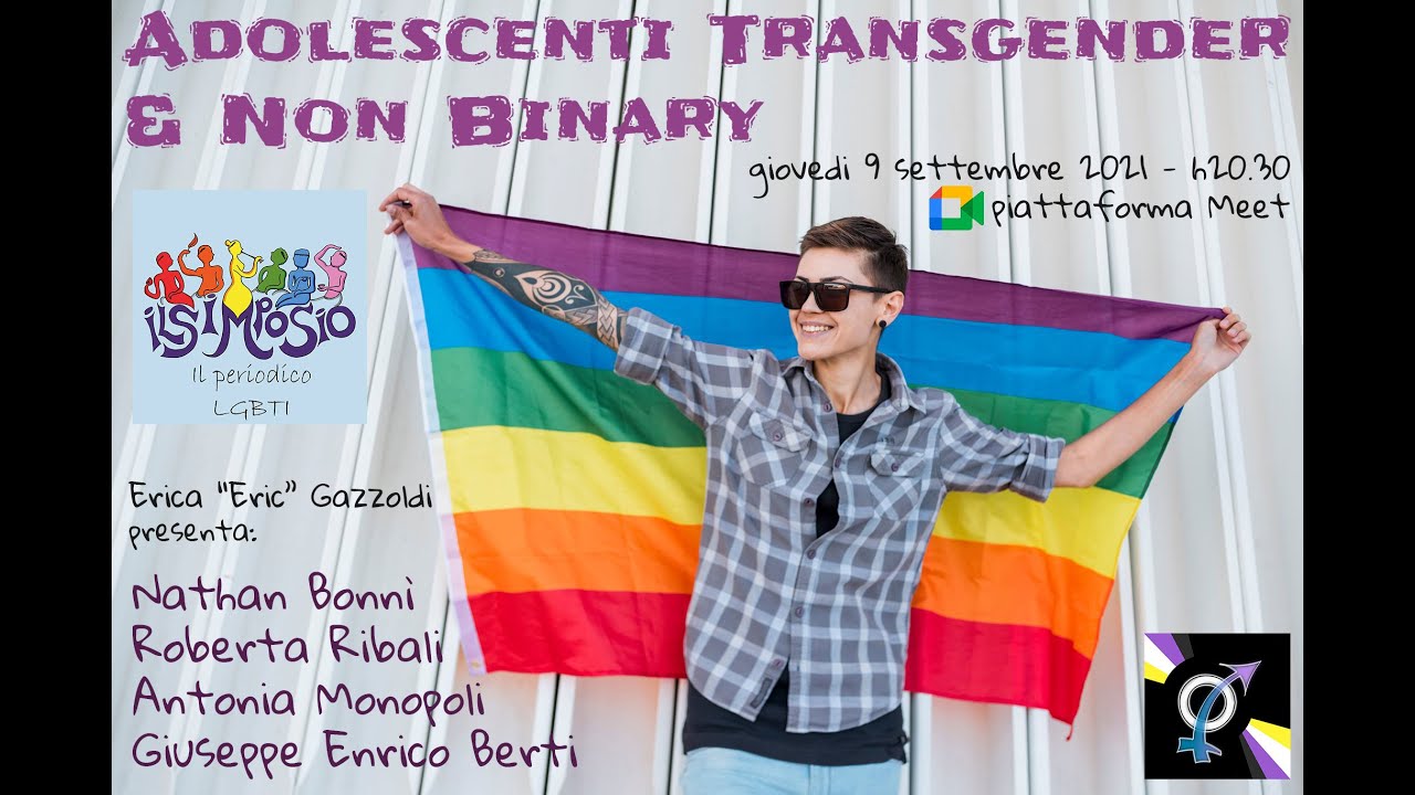 Adolescenti non binary, teen-ager di genere non binario - YouTube