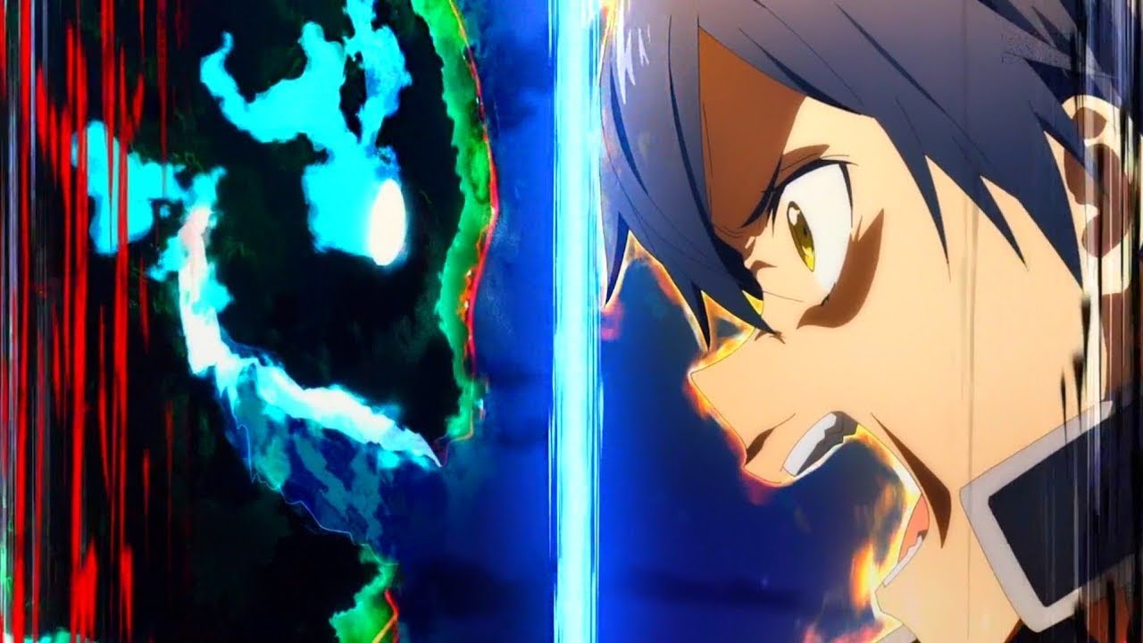 Kirito vs Gabriel「AMV」Sword Art Online War of Underworld pt. 2 YouTube