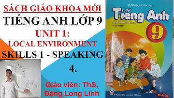 Tiếng Anh lớp 9 (SGK mới) - Unit 1: Local Environment - Skills 1 - Speaking - 4