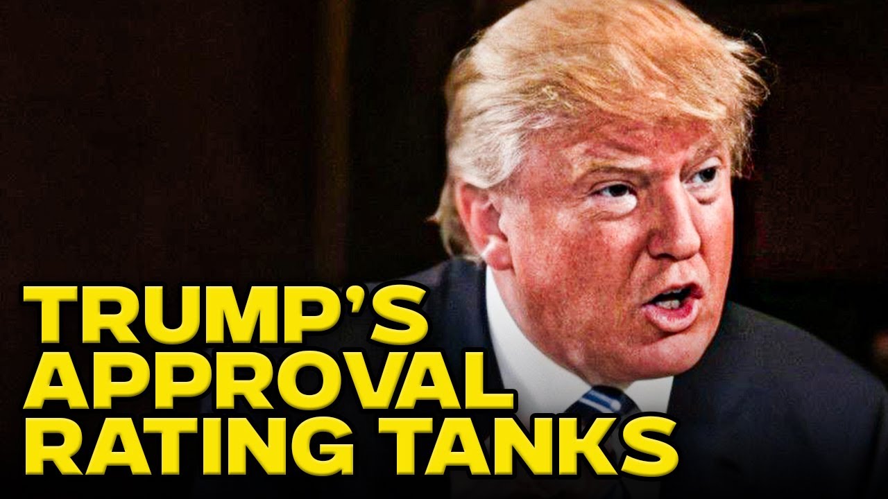 Epstein Backlash Causes Trump’s Approval Rating To Crumble