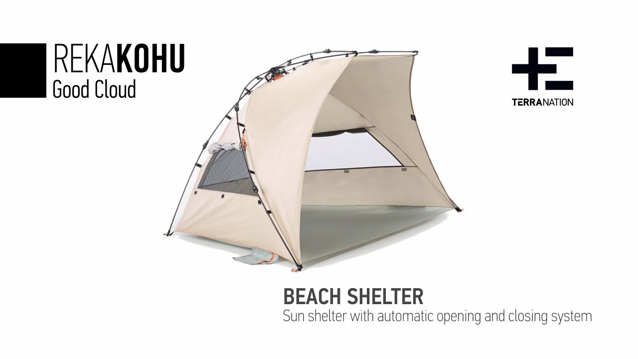 Terra Nation Reka Kohu UV Plage Ombre Tente UPF50