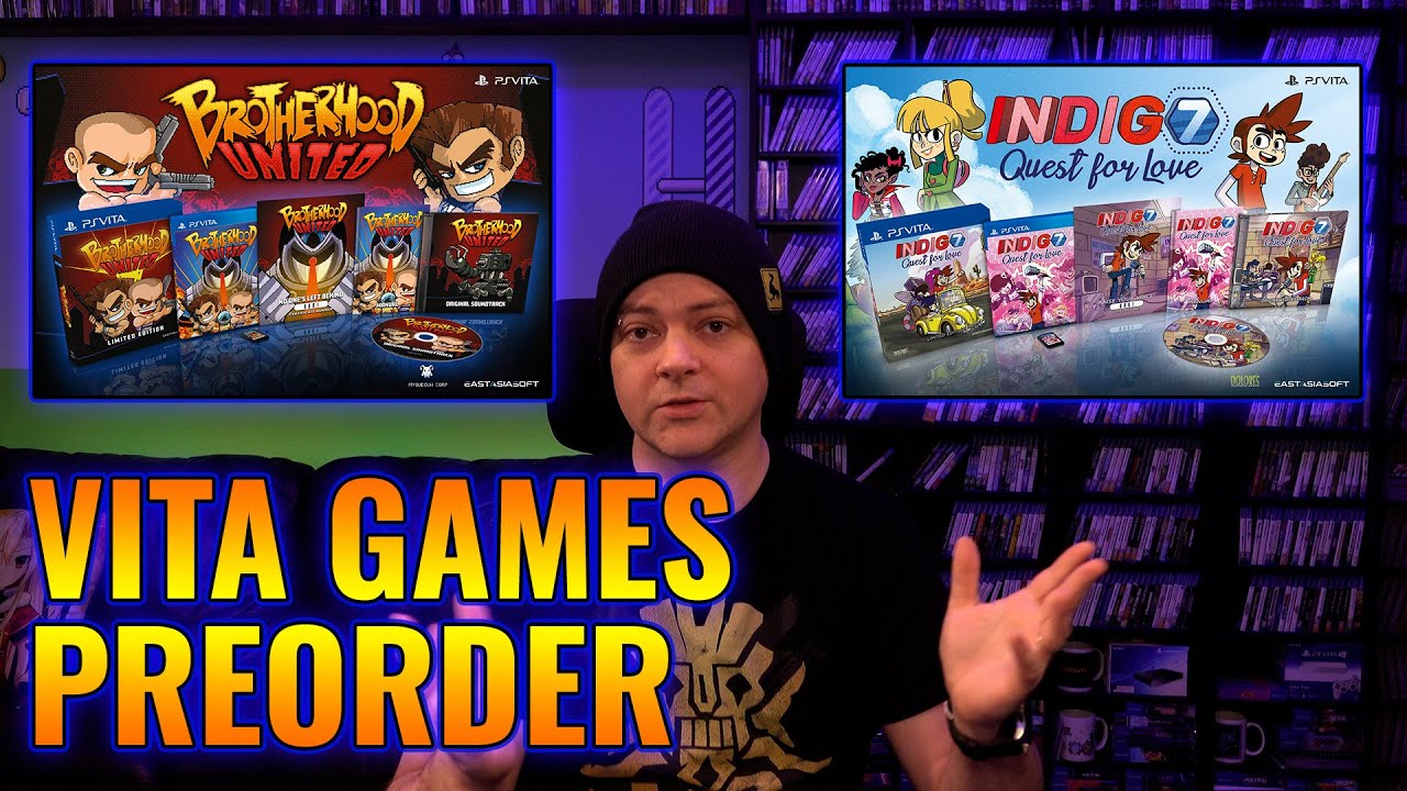 New Physical Vita Games AUG 26 Brotherhood United Indigo 7 YouTube