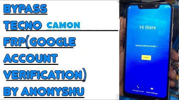 Tecno Camon BL 39LCTecno Camon  i4 (CB7) Frp   Google AccounBypass 9.0