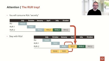 Release Updates and Revisions - a timeline example
