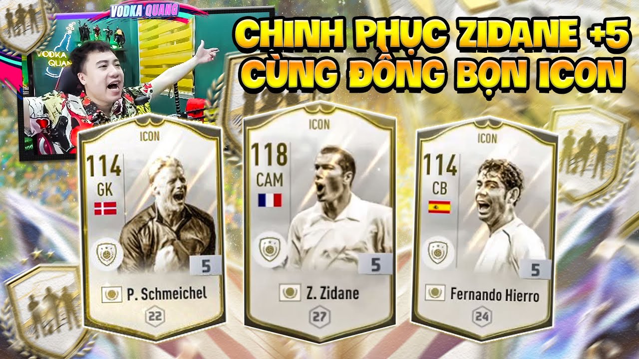 Vodka Quang | Lần đầu chinh phục Zidane ICON +5 gần 4 vạch và tham vọng nhảy bậc ICON +6 – FO4