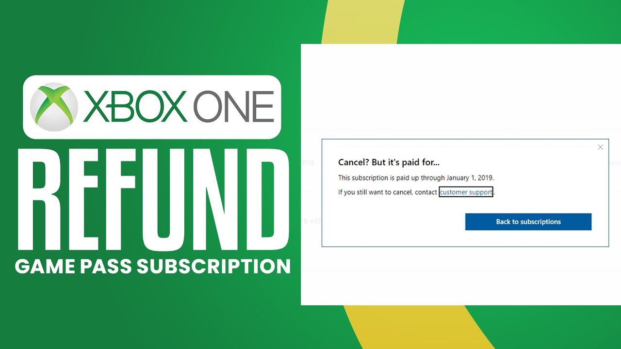 how-to-refund-xbox-game-pass-subscription-2023-simple-tutorial-youtube