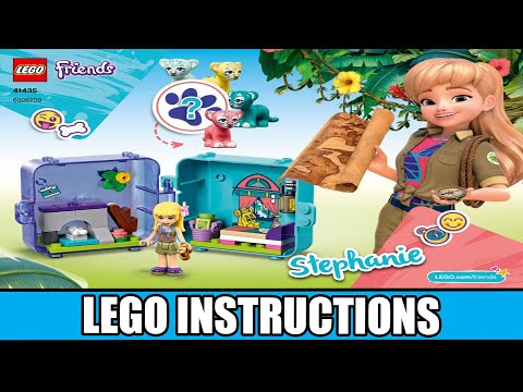 LEGO Instructions - Stephanie&#39;s Jungle Play Cube - 41435 (LEGO Friends)