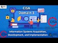 CISA Domain 3: Information Systems Acquisition, Development, and Implementation