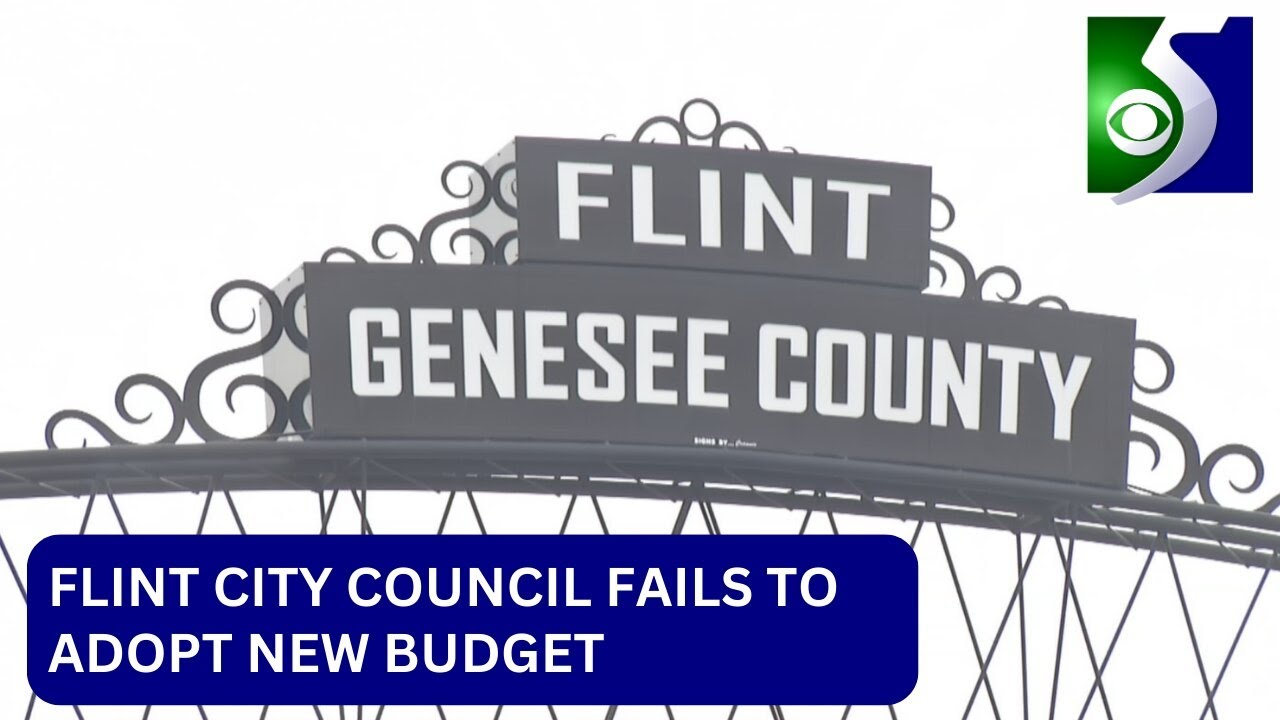 Flint City Council fails to adopt budget, violates city’s charter - YouTube