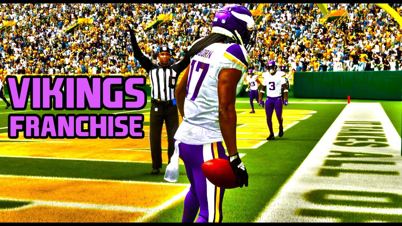 VIKINGS VS PACKERS IN GREENBAY MADDEN 24 MINNESOTA VIKINGS FRANCHISE vikings-vs-packers-in-greenbay-madden-24-minnesota-vikings-franchise