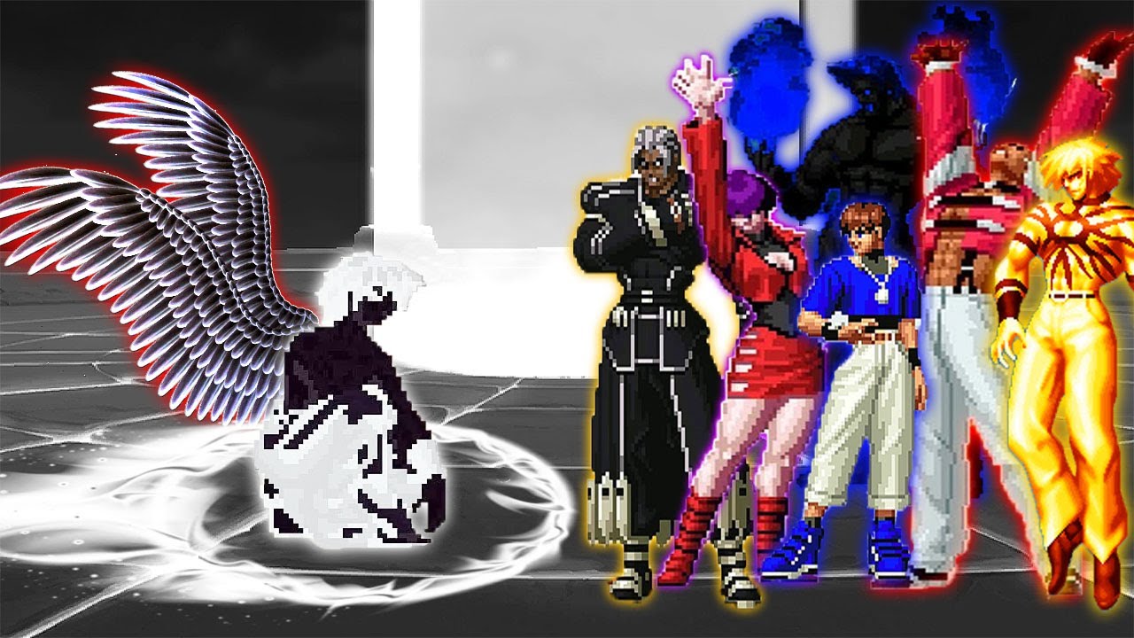 [Mugen KOF] Nuclear Ralf Vs Oro[Mugen KOF] Dark Orochi Vs Multi Bosses Orochi Teamchi Iori Team