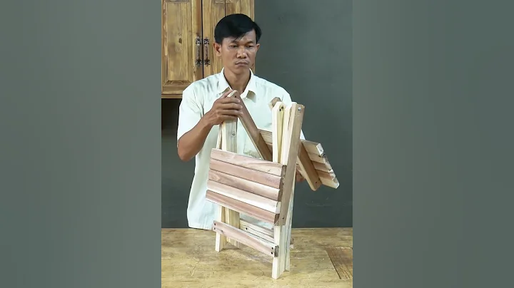 Wood Folding Chair for Camping Picnic #woodworking #shorts #chair #camping #picnic - DayDayNews