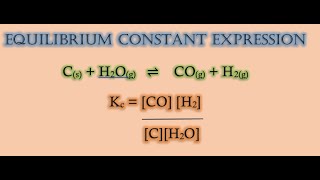 How to write equilibrium constant expression || chemical equilibrium || Equilibrium constant units