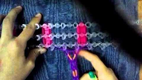 Rainbow loom how to make-dragon3