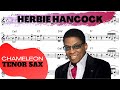 Chameleon tenor sax herbie hancock