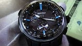 Seiko Astron Stratosphere SBXA033 time change from Japan time to YVR time -  YouTube
