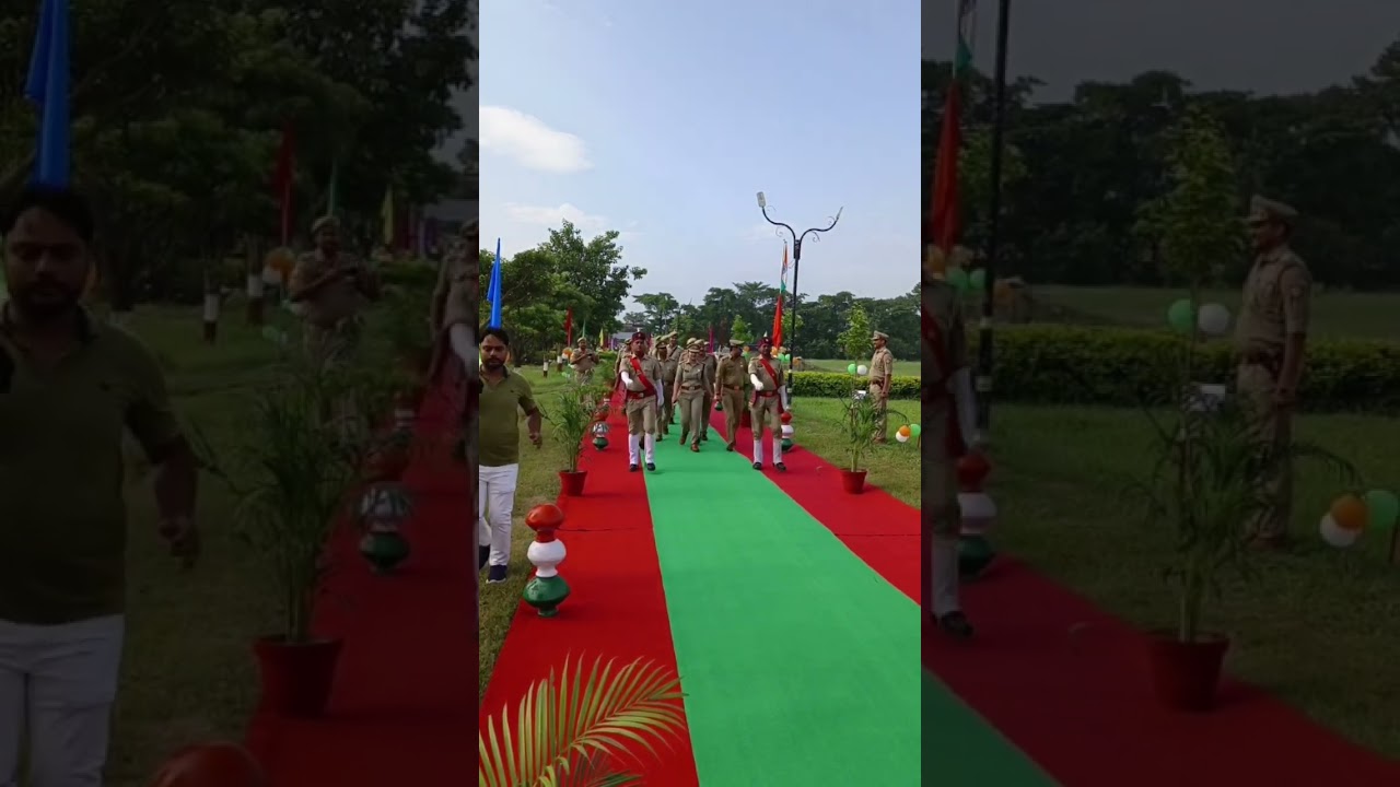 IPS Praachi Singh 15 Aug 2023 Police line Shravasti 