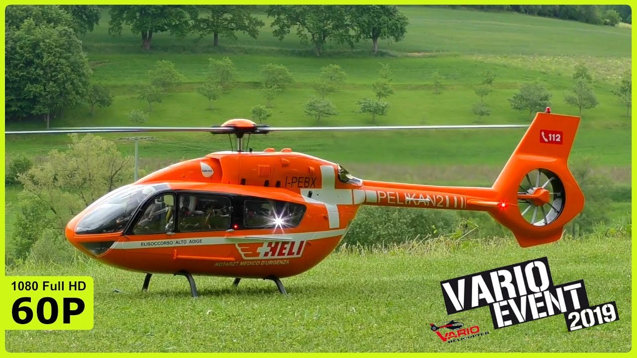 HUGE VARIO TURBINE EUROCOPTER H145 PELIKAN L/S DEMO - VARIO EVENT 2019
