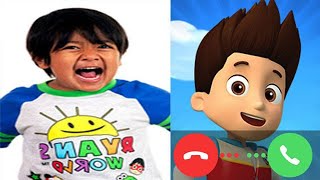 Tag with Ryan vs Paw Patrol Call Prank screenshot 2