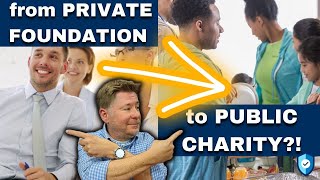 Changing from a Private Foundation to a Public Charity