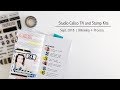 Studio Calico Sept. 2018 TN + Stamp Kit Unboxing + Process Video
