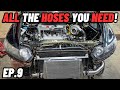 Turbo 8th gen honda civic build  ep9 hoses  fittings