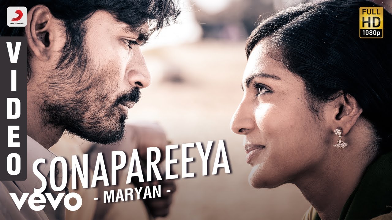 Maryan   Sonapareeya Video  Dhanush Parvathy Menon  Rahman