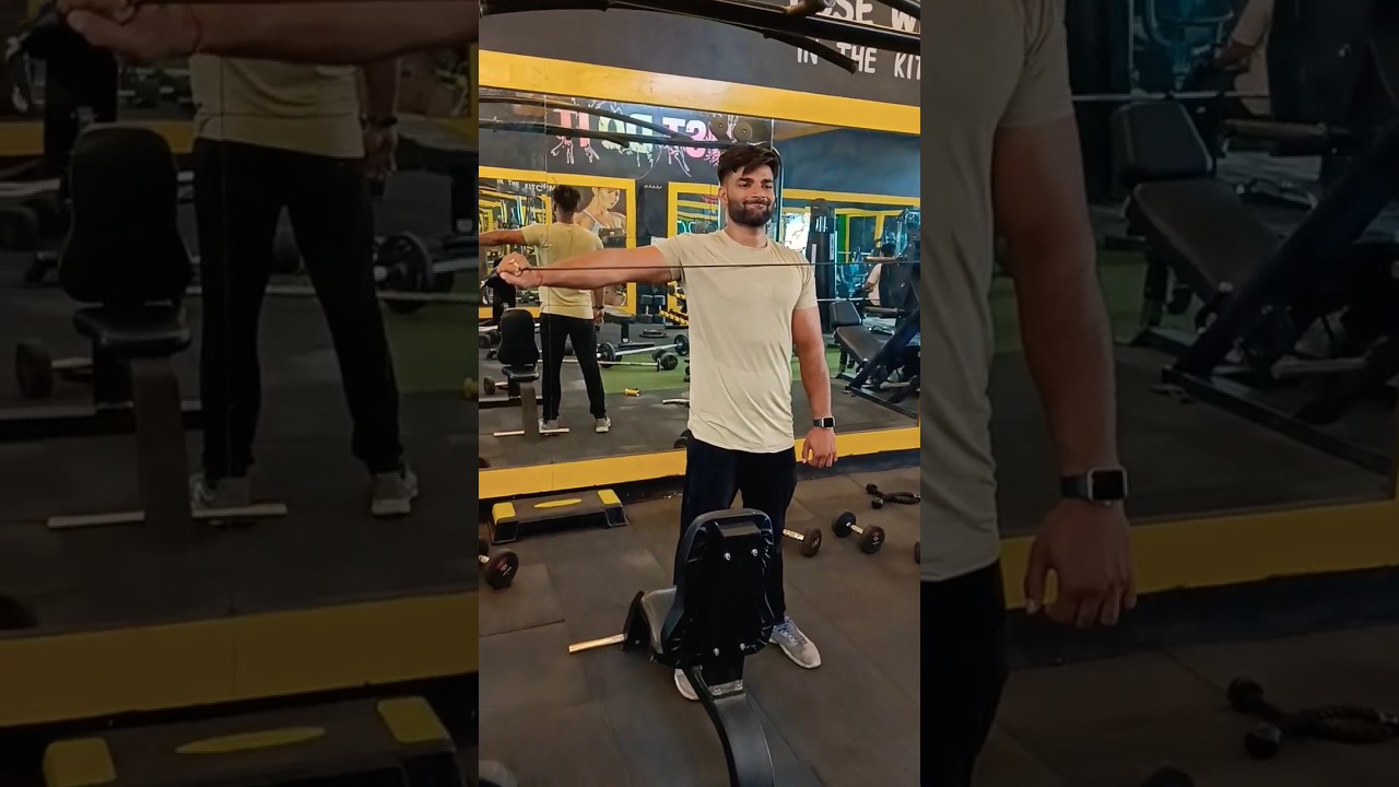 shoulder single arm cable extension 🦅🦅