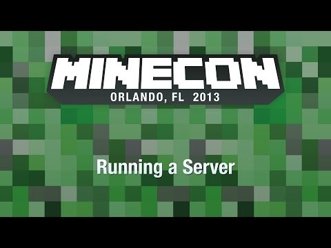 Running a Server MINECON 2013 Panel
