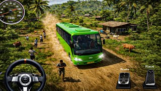 New Bus Simulator 2026 - Village Ride Offroad Bus Driving 3D - Bus Game Android Gameplay screenshot 1