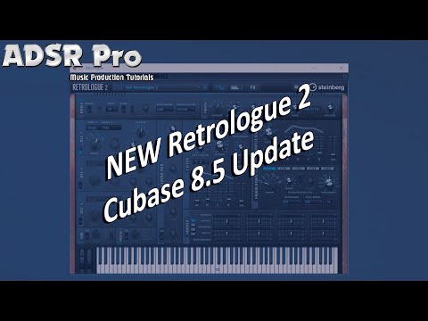 Cubase Pro 8.5 Retrologue 2 VST Overview of new features