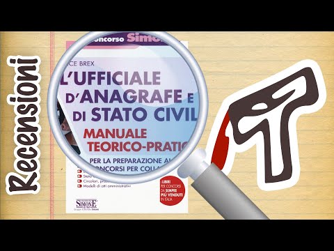 L'Ufficiale d'Anagrafe e di Stato Civile Manuale teorico-pratico - Edizioni Simone