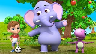 Hathi Raja Kahan Chale | рд╣рд╛рдереА рд░рд╛рдЬрд╛ рдХрд╣рд╛рдБ рдЪрд▓реЗ | Hindi Poems | Little Treehouse India