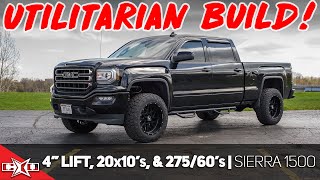 UTILITARIAN BUILD! | 4” Lift, 20x10’s, AND 275/60’s!