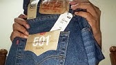 deseable maleta tienda Son Falsos los Levi's más vendidos de Amazon? Comparo estos vaqueros con  unos de la tienda oficial - YouTube