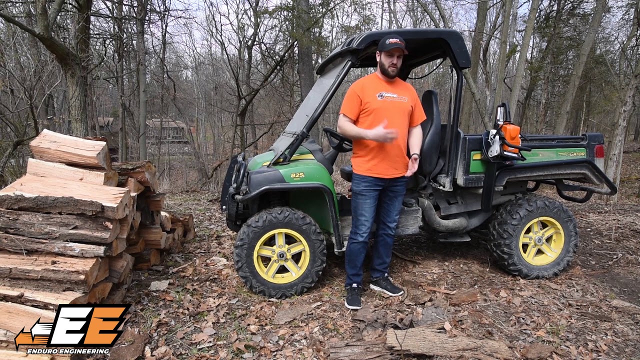 John Deere Gator Enduro Engineering SXS Chainsaw Mount YouTube