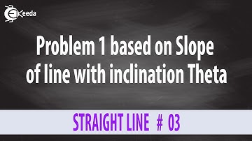 Slope of Line - Problem 1 - Straight Line - Diploma Engineering Mathematics 1