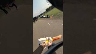 Out of the ground, out of the map 🏏 #HugeSix #OutOfTheGround #CricketReels #ytshots #yt #reels