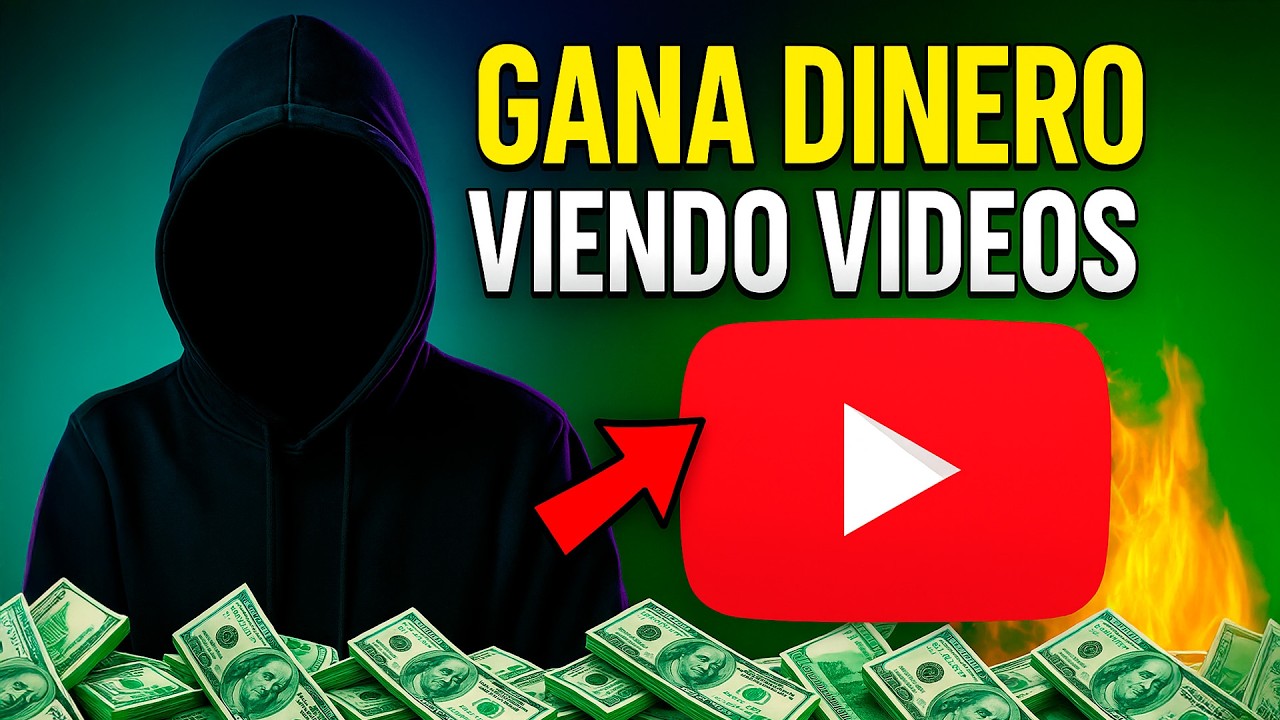 Como ganar dinero viendo videos en Youtube | CUENTO LA VERDAD