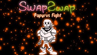 SwapSwap Papyrus Fight Unofficial | UNDERTALE Fangame | All Ending