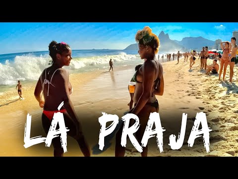 🇧🇷 СВЯТАЯ СВЯТЫХ БРАЗИЛИИ - ПЛЯЖ 🇧🇷 РИО ДЕ ЖАНЕЙРО 4К